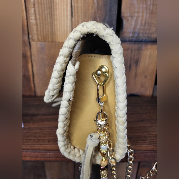 Gucci Sherry line bag braided louis vuitton fringe revamped upcycled - Picture 11 of 15